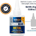 WoldoClean Metal Super Glue 25g Extra Strong Adhesive - Image 8