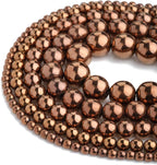Zenkeeper About 180 Pcs Rose Gold Hematite Beads - Image 2