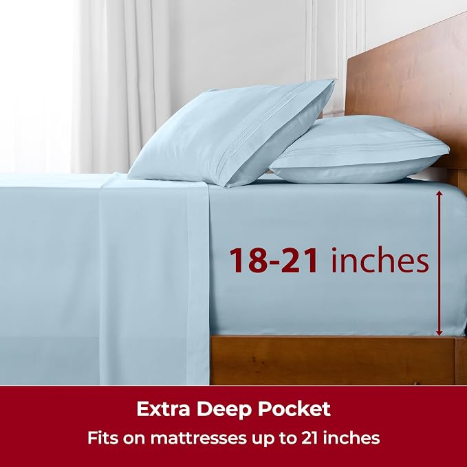 Mellanni Extra Deep Queen Sheets - Image 6