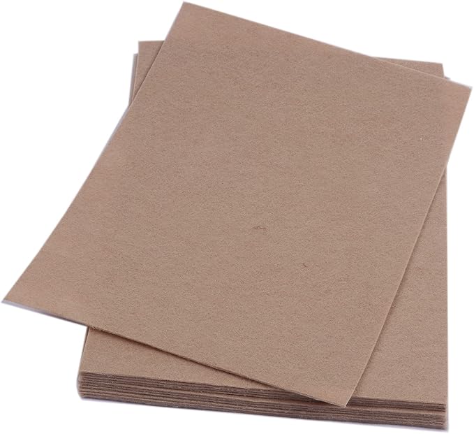 YYCRAFT Thick Stiff Felt Sheets Thick Felt 9 Inch X 12 Inch by YYCRAFT-ArtsCraftsSupplier
