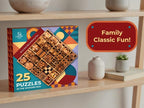 BSIRI 25 in 1 Wooden Brain Teaser Puzzles - Image 6