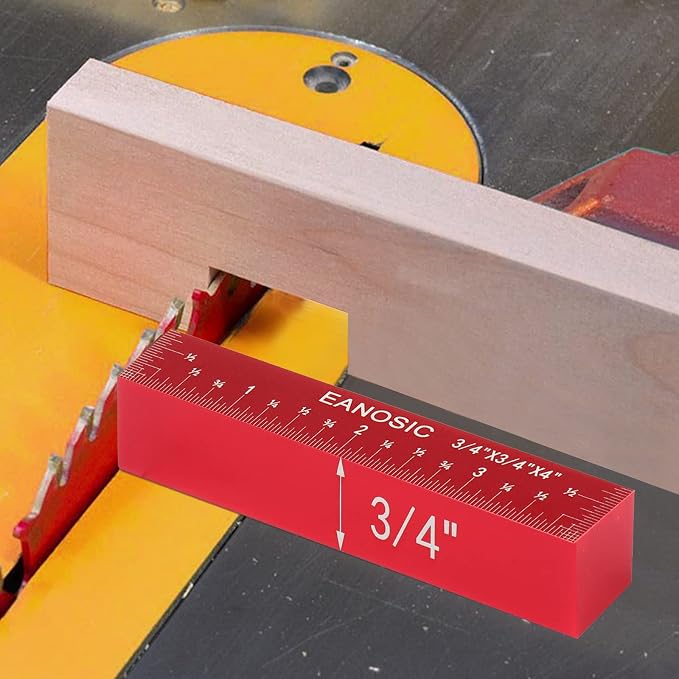 EANOSIC Setup Blocks Height Gauge Set, Bars Include Laser Engraved Size Markings - Image 4