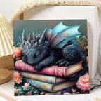 hkejoi Dragon Paint by Numbers Kit - Image 2