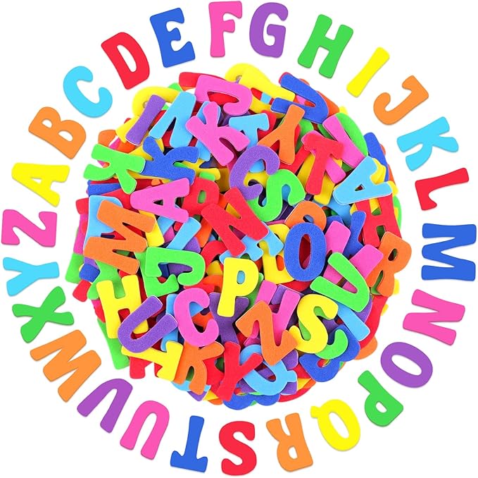 Letter Stickers, 3D Self-Adhesive Alphabet Stickers by Unknown