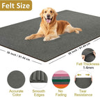 Dark Gray Fabric Sheet 36" X 36", 1.4mm Thick Large Soft Durable Flexible Craft - Image 2