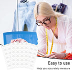 72pcs Non-Slip Silicone Grips for Quilt Templates, Quilting Rulers, Adhesive - Image 7