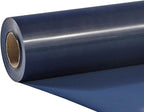TUMIYA Navy Blue Heat Transfer Vinyl HTV Rolls, Glossy Adhesive HTV Vinyl by TUMIYA