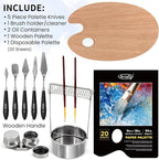 82Pcs Professional Oil Painting Set - Image 7