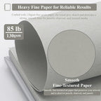 SuFly Toned Gray Sketchbook 8.5" x 11" - Image 3