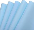 MECCANIXITY EVA Foam Sheets Light Blue 19.7 Inch x 35.4 Inch 1mm Thick Crafts by MECCANIXITY