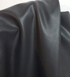 NAT Leathers™ | Black Garment Weight Thin Faux Leather Synthetic Pleather 0.7 - Image 2