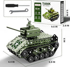 Lucky Doug STEM Building Projects Model Army Tank Set - Image 6