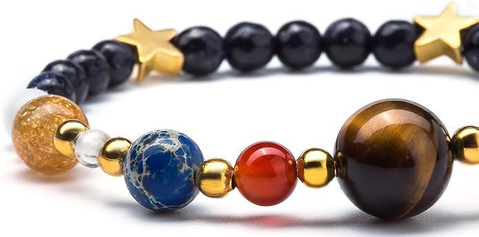 Fesciory Women Solar System Bracelet Universe Galaxy The Eight Planets Guardian - Image 5