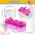 Upgraded Paint Brush Cleaner Tool, Brush Rinser Cup Painting Running Water - Image 3
