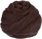 uxcell Needle Felting Wool, 3.5 Oz Nature Fibre Wool Yarn Roving by uxcell