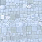 LITMIND 1.1 LB White Irregular Glass Mosaic Tiles - Image 7