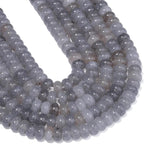 Songxi 5x8mm Natural Gray Labradorite Stone Rondelle Beads, Gemstone - Image 7