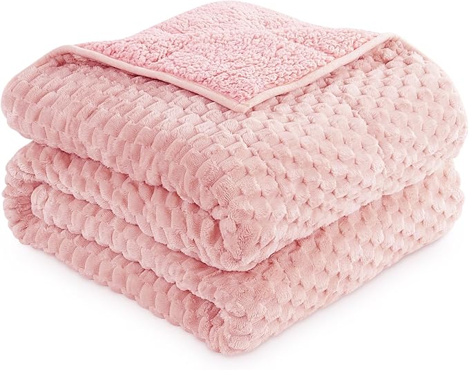 Mr. Sandman Weighted Blankets for Adults Queen Size 15lbs, Warm Sherpa Fleece - Image 8