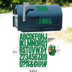 Letter Stickers, Mailbox Numbers, 2 Inch Waterproof Vinyl Alphabet | 2 Inch - Image 2