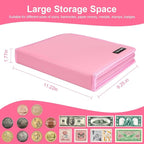 Coin Collection Book Holder for Collectors, 520 Pockets Fireproof Coins - Image 3