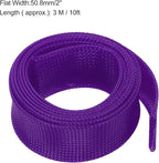 uxcell Expandable Sleeving, 2-inch 10ft Cable Sleeve - Image 3