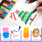 Artecho Acrylic Paint Markers 24 Colors, Acrylic Paint Pens - Image 4