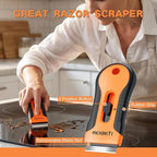 REXBETI Razor Blade Scraper Tool, 2 Pack Razor Scraper Set - Image 3