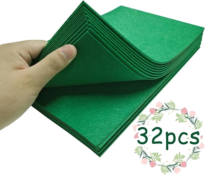 Jtnohx Stiff Felt Sheets, Craft Felt Square - Image 3