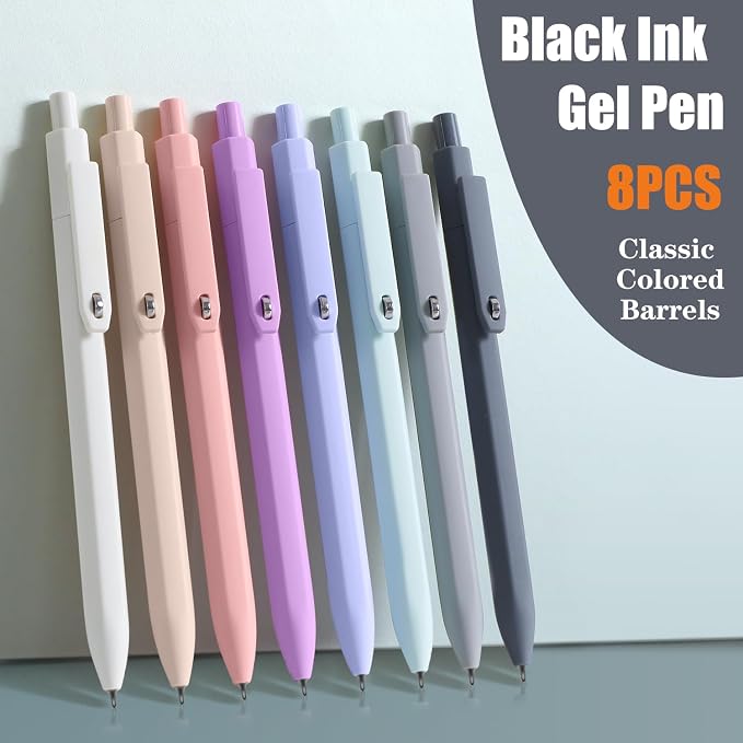 Piochoo Gel Pens, Cute Office School Supplies Gifts - Image 2