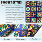 Window UV Protection Privacy Film:Non-Adhesive Static Cling Decorative Window - Image 4