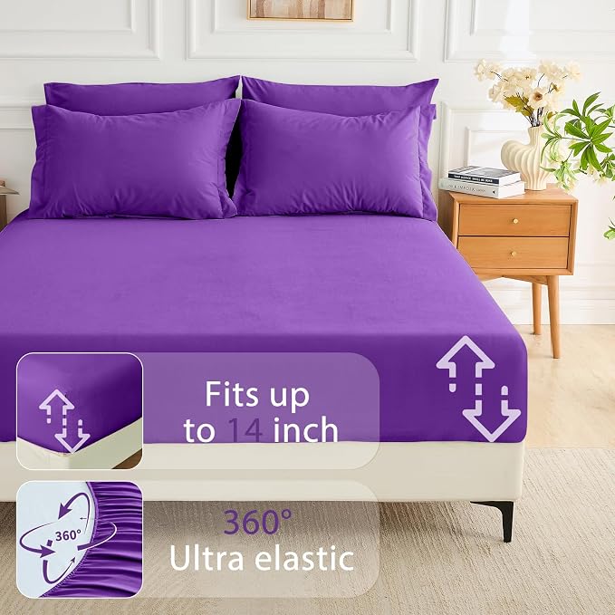 MUXHOMO 5 Pieces Twin Comforter Set, Soft Bed in a Bag Twin Size, All Season - Image 6