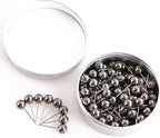 Tupalizy 100PCS 1/4 Inch Small Round Head Map Tacks Pins - Image 3