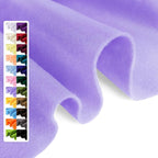 Lavender Soft Felt Fabric Sheet, 1.6mm Thick by Grainear