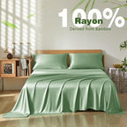 Homiest Cooling Pillow Cases Queen Size Set of 2, 100% Rayon Derived from - Image 3