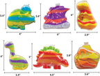 Made By Me Create Your Own Dinosaur Sand Art by Horizon Group USA, Includes 6 - Image 6