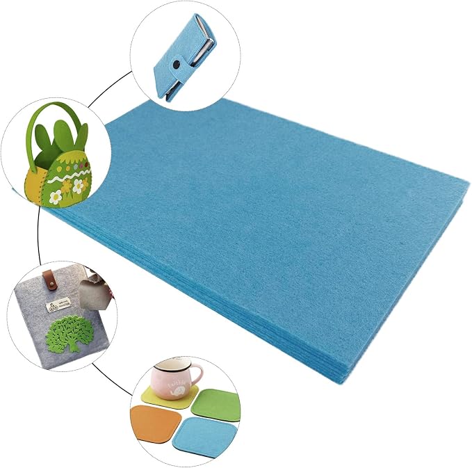 Jtnohx Stiff Felt, 2mm Thick Felt Sheets - Image 3