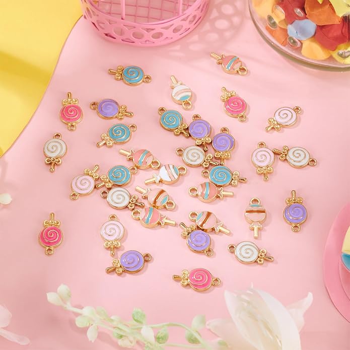 Enamel Food Charms Cute Assorted Food Pendants Sweet Dessert Charms - Image 5