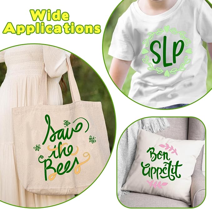 Tintnut Verdant Green Heat Transfer Vinyl, easy cut & weed, stretch washable - Image 5