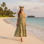 E-Tailor® Hand-Block Printed Pre-Cut Cotton Fabric Ideal - Image 7