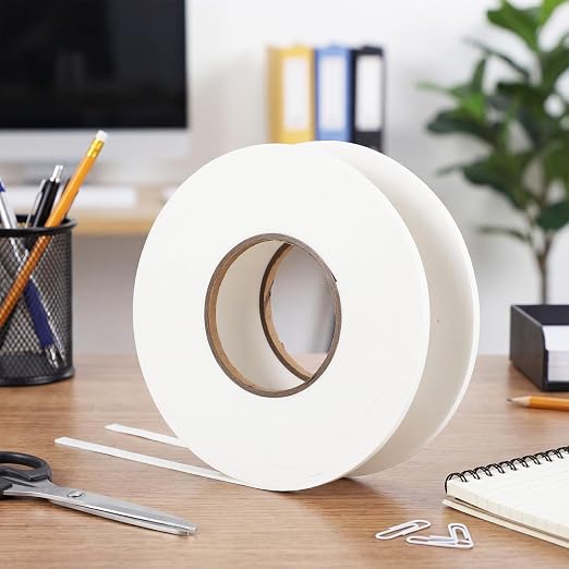 Tatuo 2 Rolls Double Sided Foam Tape PE Foam Tape Sponge Soft Mounting Adhesive - Image 5