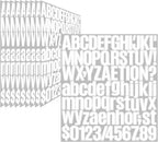 Letter Stickers, Mailbox Numbers, 1.5 Inch Waterproof Vinyl Alphabet | 1 by Llewyn