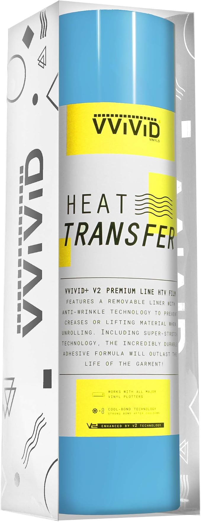 VVIViD V2 Powerplay Premium Line HTV Heat Transfer Vinyl Film by VVIVIDVINYL