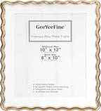 Gold 10x12'' Heavy-Duty Zinc Alloy Picture Frames by GorYeeFine