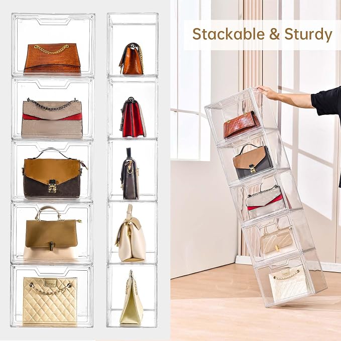 Stackable Acrylic Display Case, Storage Boxes/Bins - Image 5