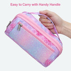 Pencil Case for Girls, Durable Kids Pencil Pouch for School, Wide Opening Soft - Image 7