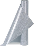 HTVVETUR Glitter HTV Vinyl Rolls Heat Transfer Vinyl - Image 7