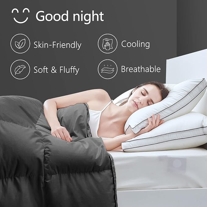 TEXARTIST Premium 2100 Series California King Comforter All Season Breathable - Image 2