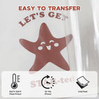 RENLITONG Soft Metal Heat Transfer Vinyl, Premium PU Material HTV Roll - Image 5