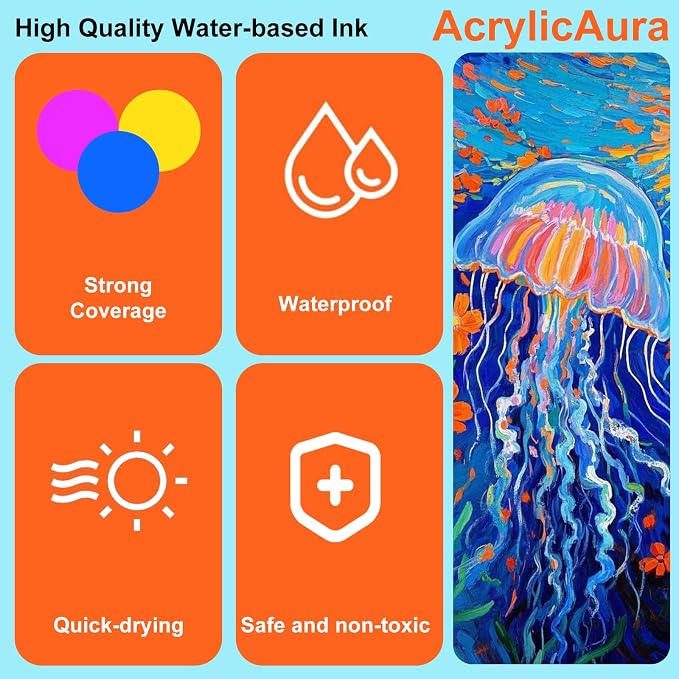 168 colors Acrylic Paint Markers, 84 Pack Direct Liquid Soft Brush acrylic - Image 7