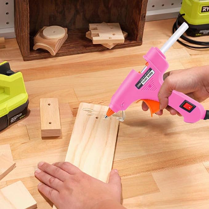 Mini Hot Glue Gun 10pcs Glue Stick Hot Glue Gun Set - Image 3